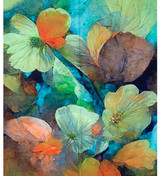 Women Winter Scarf Floral Print Long Scarf Soft Warm Shawl Wrap 70×180cm Fashion Tassel Blanket Scarf Lightweight Acrylic-2619