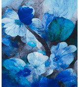 Women Winter Scarf Floral Print Long Scarf Soft Warm Shawl Wrap 70×180cm Fashion Tassel Blanket Scarf Lightweight Acrylic-2619