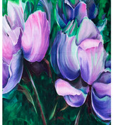 Women Winter Floral Print Scarf Soft Warm Long Shawl Wrap 70×180cm Fashion Tassel Blanket Scarf Lightweight Acrylic-2621