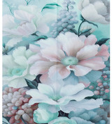 Women Winter Floral Print Scarf Soft Warm Long Shawl Wrap 70×180cm Fashion Tassel Blanket Scarf Lightweight Acrylic-2622