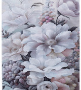 Women Winter Floral Print Scarf Soft Warm Long Shawl Wrap 70×180cm Fashion Tassel Blanket Scarf Lightweight Acrylic-2622