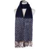 Women Winter Scarf Soft Warm Fuzzy Plaid Tassel Shawl Wrap Long Neck Scarf