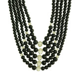 Gannon Black Necklace