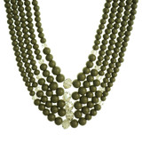 Gannon Green Necklace