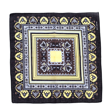 100% COTTON BANDANAS Paisley Square Head Scarf BPS039