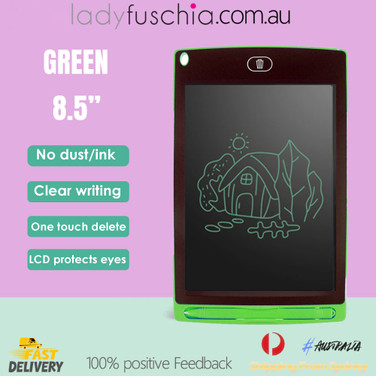 Green LCD Writing Tablet 8.5" LCD Digital Drawing Pad01 Green LCD Writing Tablet 8.5" LCD Digital Drawing Pad01