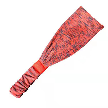 Workout Yoga Headband-Coral&Grey