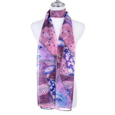 PINK Lady's Summer Light Weight Scarf SCX889-5