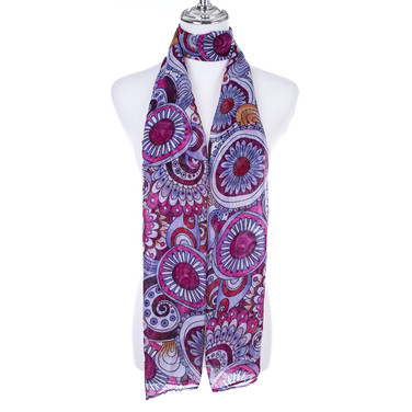 BERRY Lady's Summer Light Weight Scarf SCX890-2