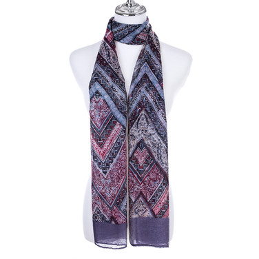 LILAC Lady's Summer Light Weight Scarf SCX915-4