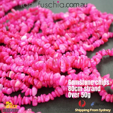 H PINK SHELL GEMSTON CHIPS H PINK SHELL GEMSTON CHIPS