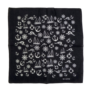 100% COTTON BANDANAS Paisley Square Head Scarf BPS098NY