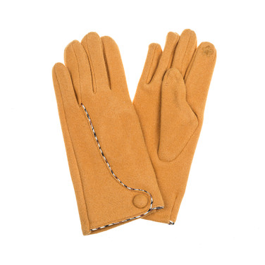 YELLOW Lady's Gloves GL1017-6