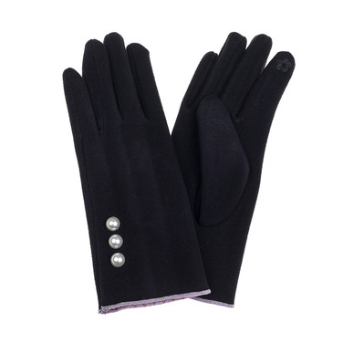 BLACK Lady's Gloves GL1021-1