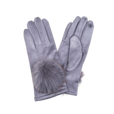 GREY Lady's Gloves GL1028-2
