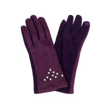 PURPLE Lady's Gloves GL1039-6