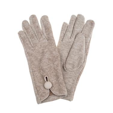 BEIGE Lady's Gloves GL1101-3