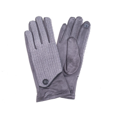 GREY Lady's Gloves GL956-5