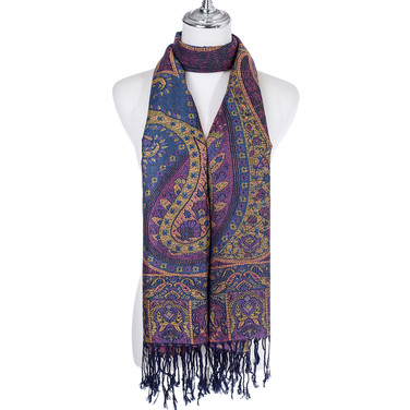 NAVY Pashmina Feeling Scarf SCP800-3