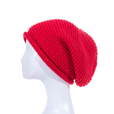 RED Adult Beanie HATM440-9