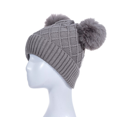 GREY Adult Beanie HATM552-3