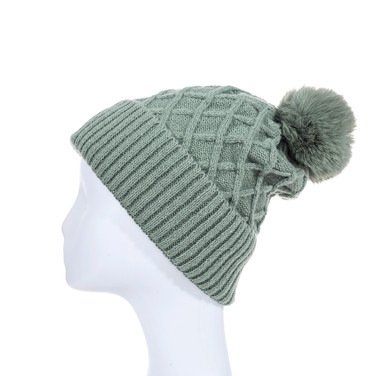 GREEN Adult Beanie HATM568-6