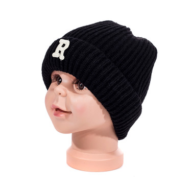 BLACK Kids Beanies HATMK041-1