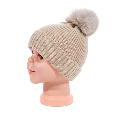 BEIGE Kids Beanies HATMK057-4