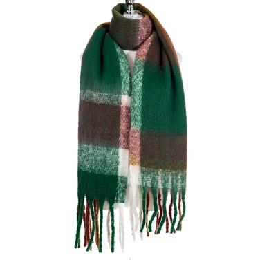 GREEN Winter Scarf SC2230-3