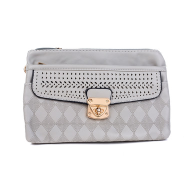 GREY Crossbody Bag B6046-4