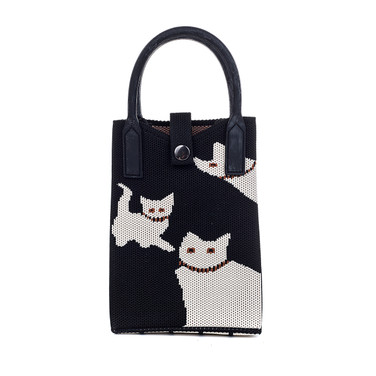 Fashion Lady Knit Handbag B6151