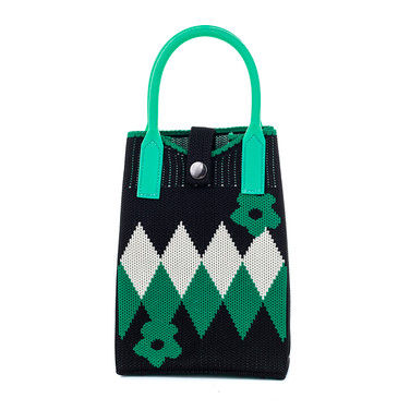 Fashion Lady Knit Handbag B6186