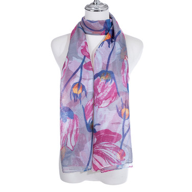 GREY All Season Ladies Scarf Scarf SC1653-5