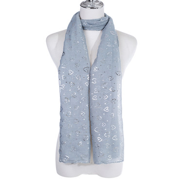 GREY All Season Ladies Scarf Scarf SC1858-1