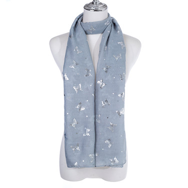 GREY All Season Ladies Scarf Scarf SC1859-1