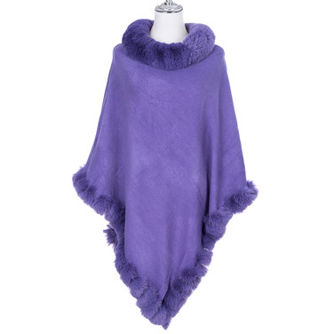 PURPLE Ladies Poncho SP1261-1