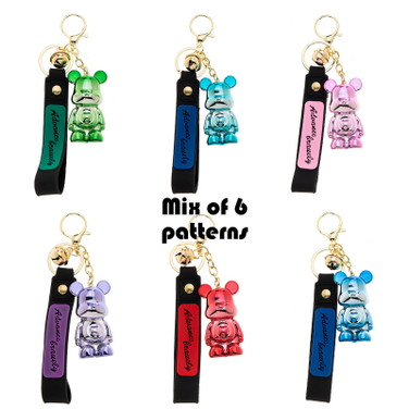 6pcs Mix Colour of Bag Charms KTO485