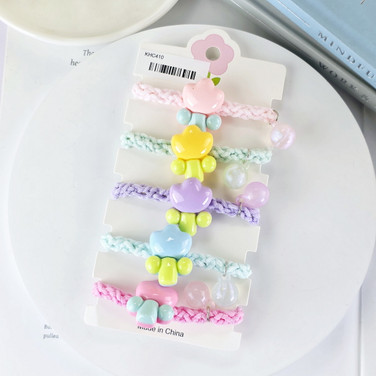 5Pcs Kids Hair Ties Set KHC410