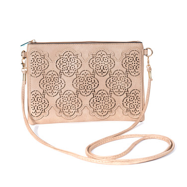 SAND Crossbody Envelope-Style Bag B6450-2