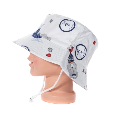 100% Cotton Adjustable Bucket Hat-HATK305