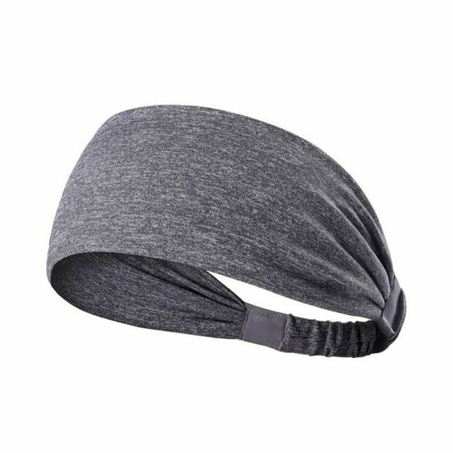 Workout Yoga Headband-Light Grey