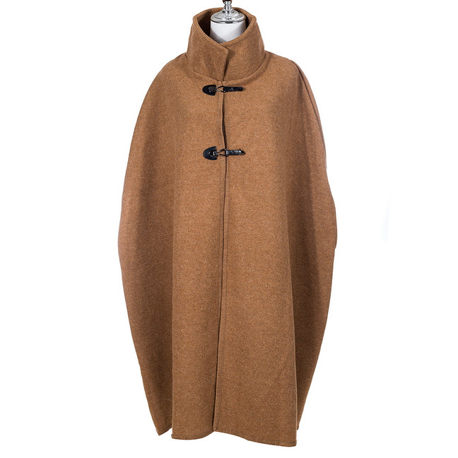 Sand Open Front Free Size Winter Coat SP1222 SAND