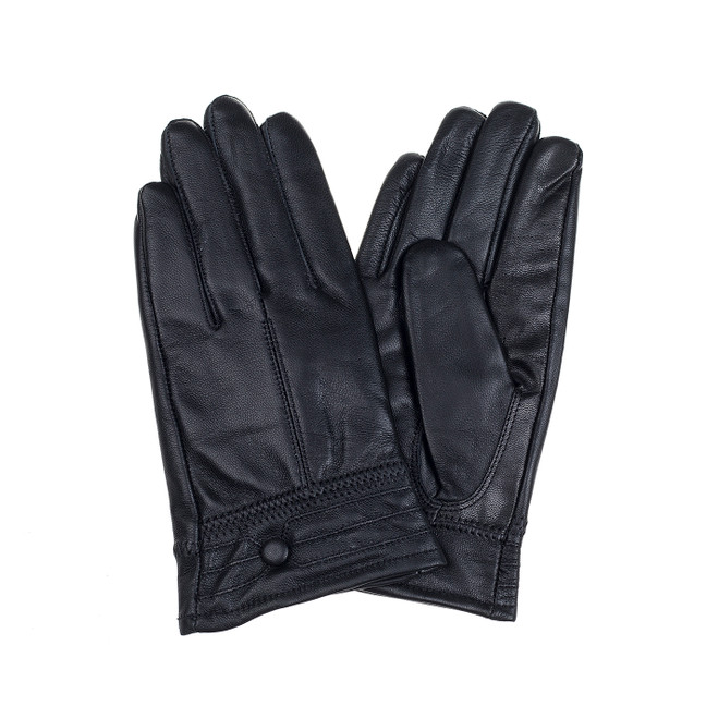 BLACK Lady's Leather Gloves GL1073