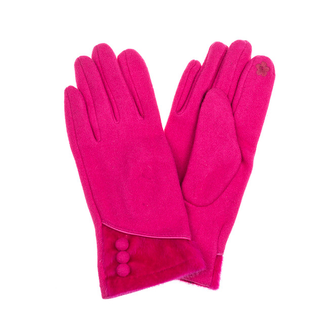 HOT PINK Lady's Goves GL1092-8
