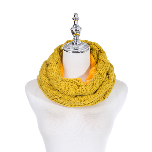 YELLOW Lady's Snood SND342-12