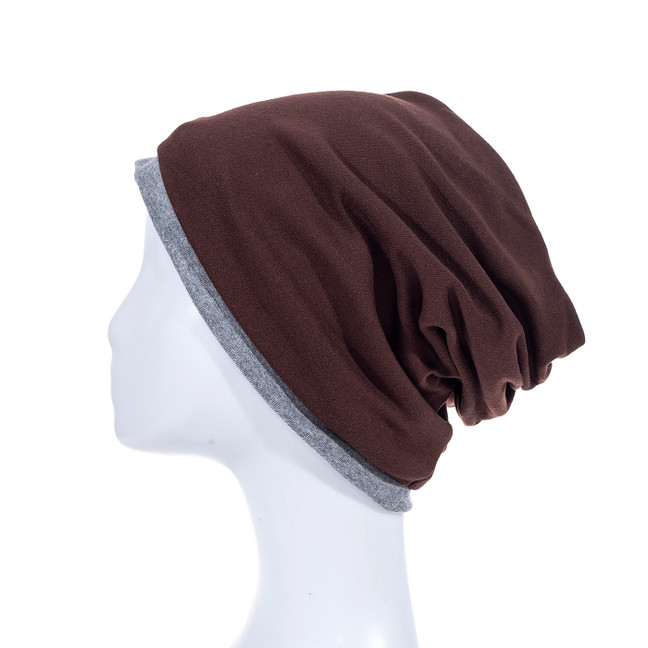 BROWN Adult Beanie HATM441-4