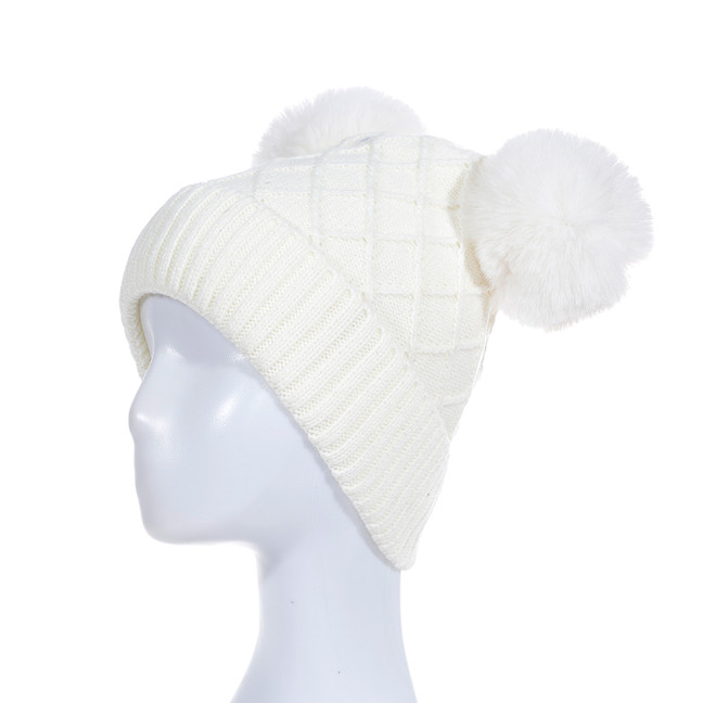 WHITE Adult Beanie HATM552-9