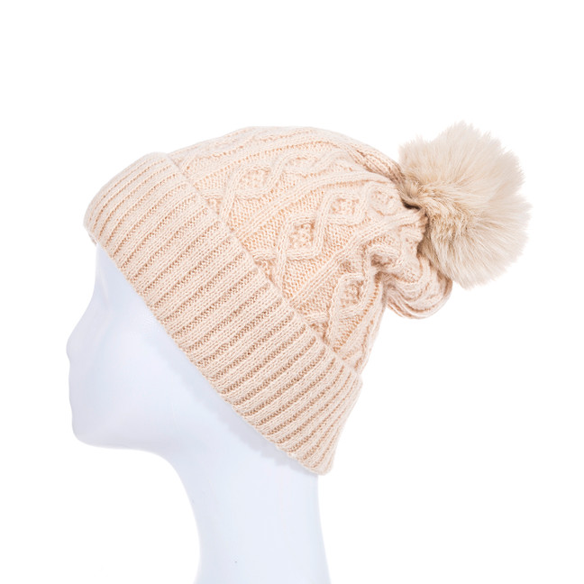 BEIGE Adult Beanie HATM558-2