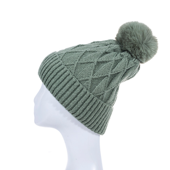 GREEN Adult Beanie HATM567-6