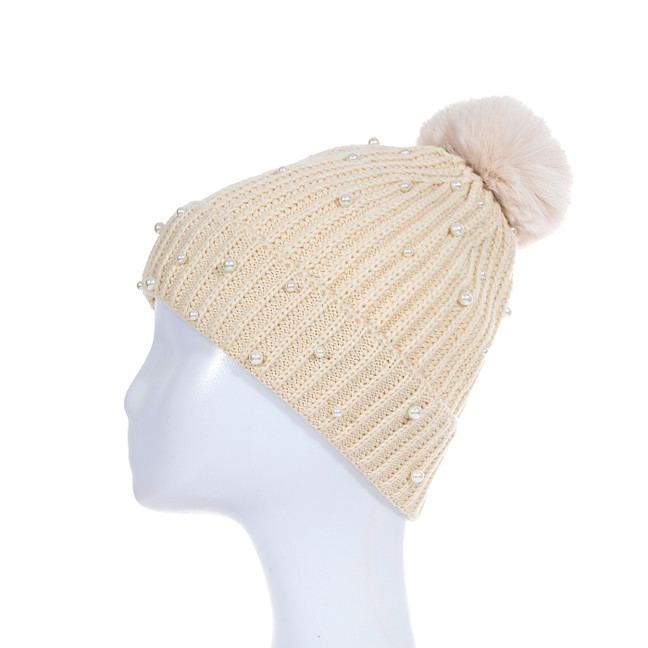 BEIGE Adult Beanie HATM592-5